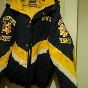 Starter Notre Dame puffer jacket